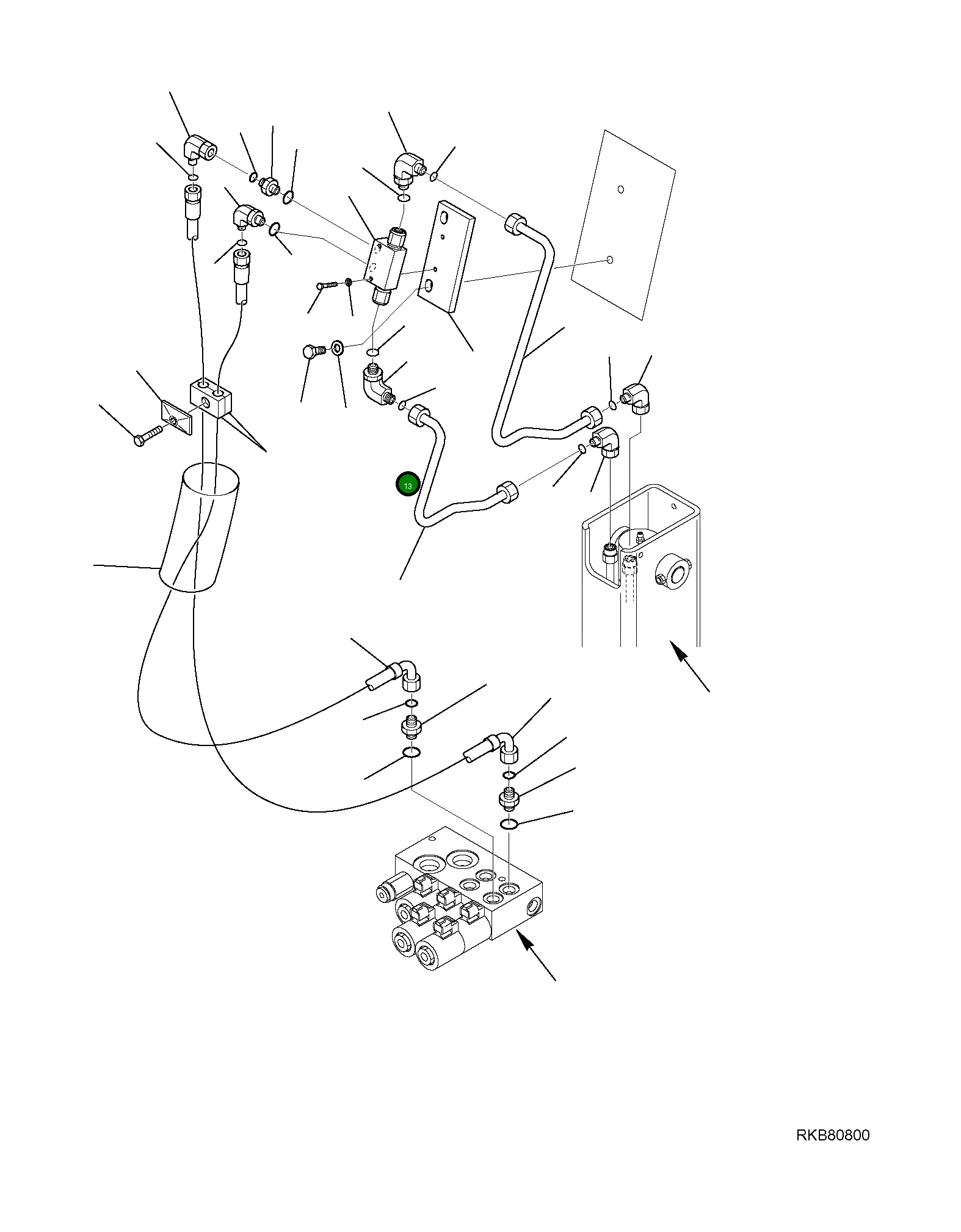 Болт 37A-09-11030  Komatsu