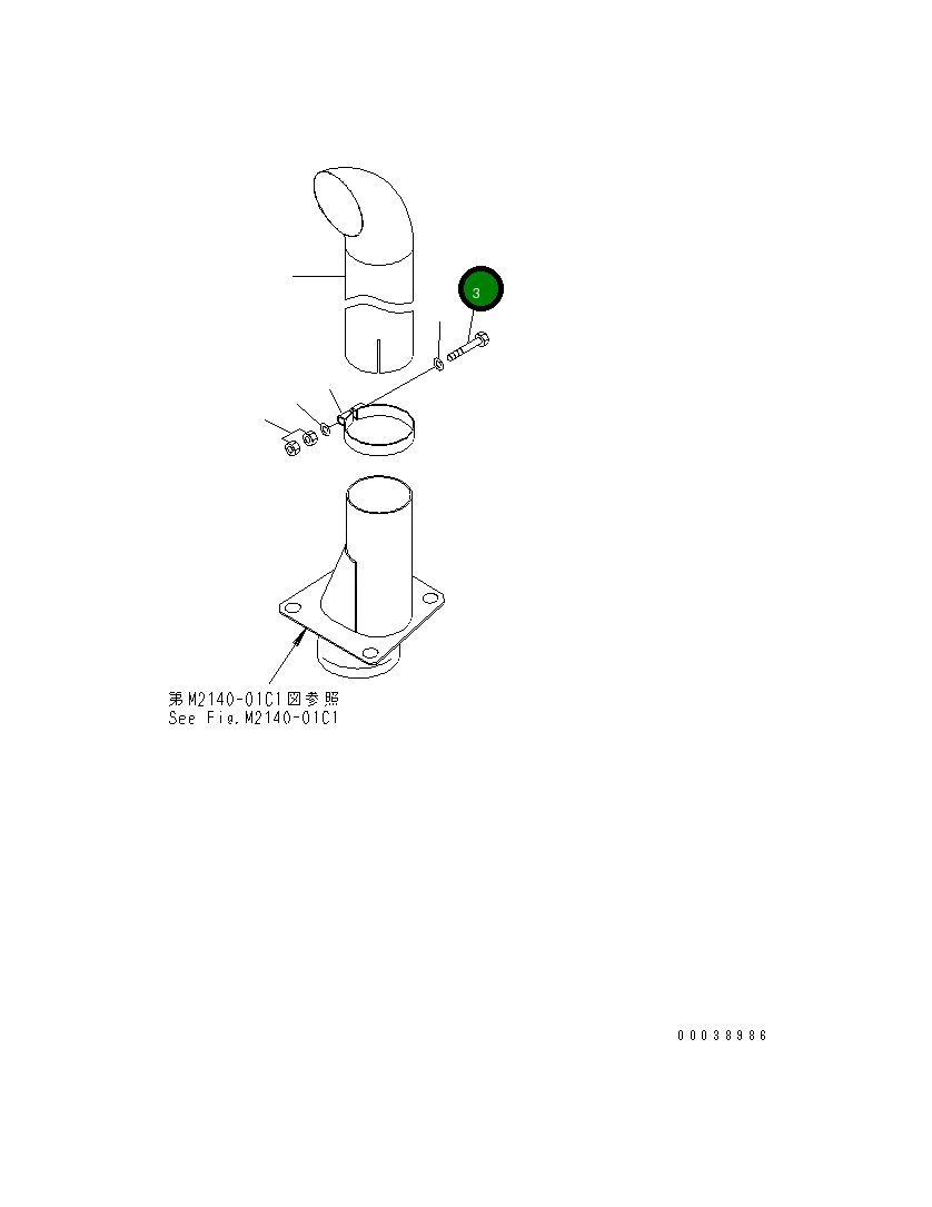 Болт 01010-71285 Komatsu