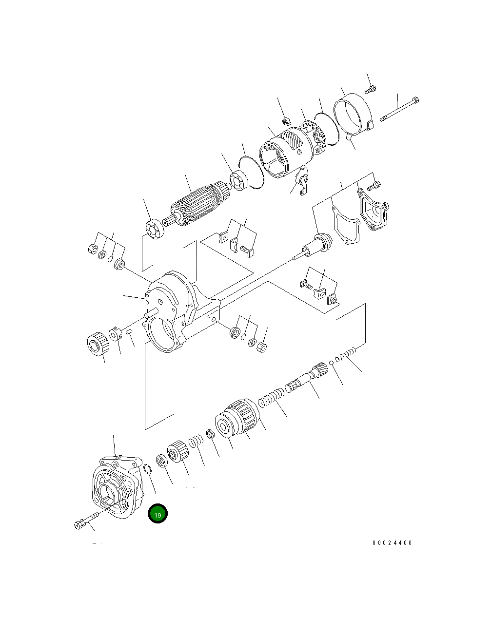 Кольцо 455-019  Komatsu