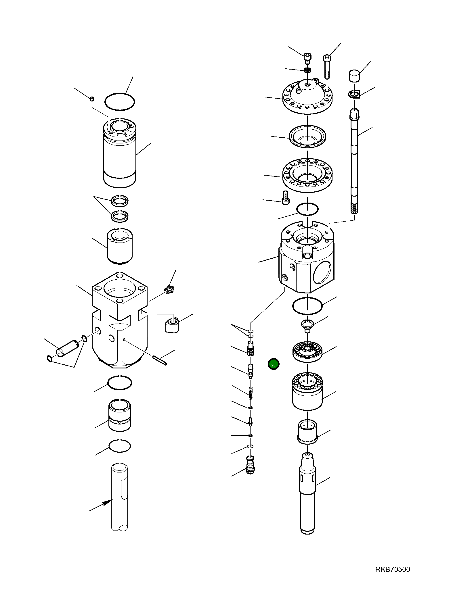 Кольцо уплотнительное (O-Ring) 42N-989-2280 Komatsu