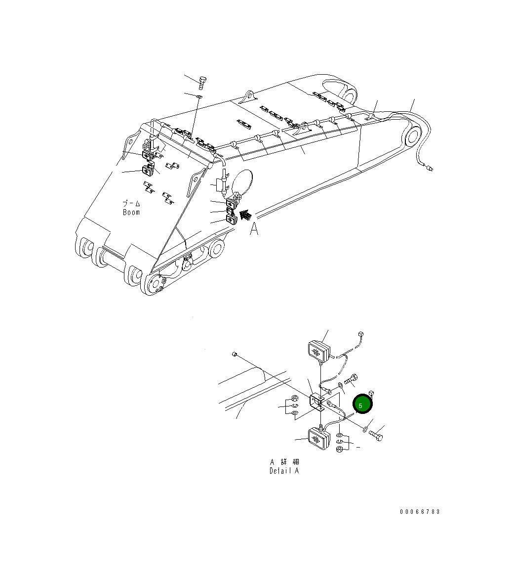 Болт DM30780299 Komatsu