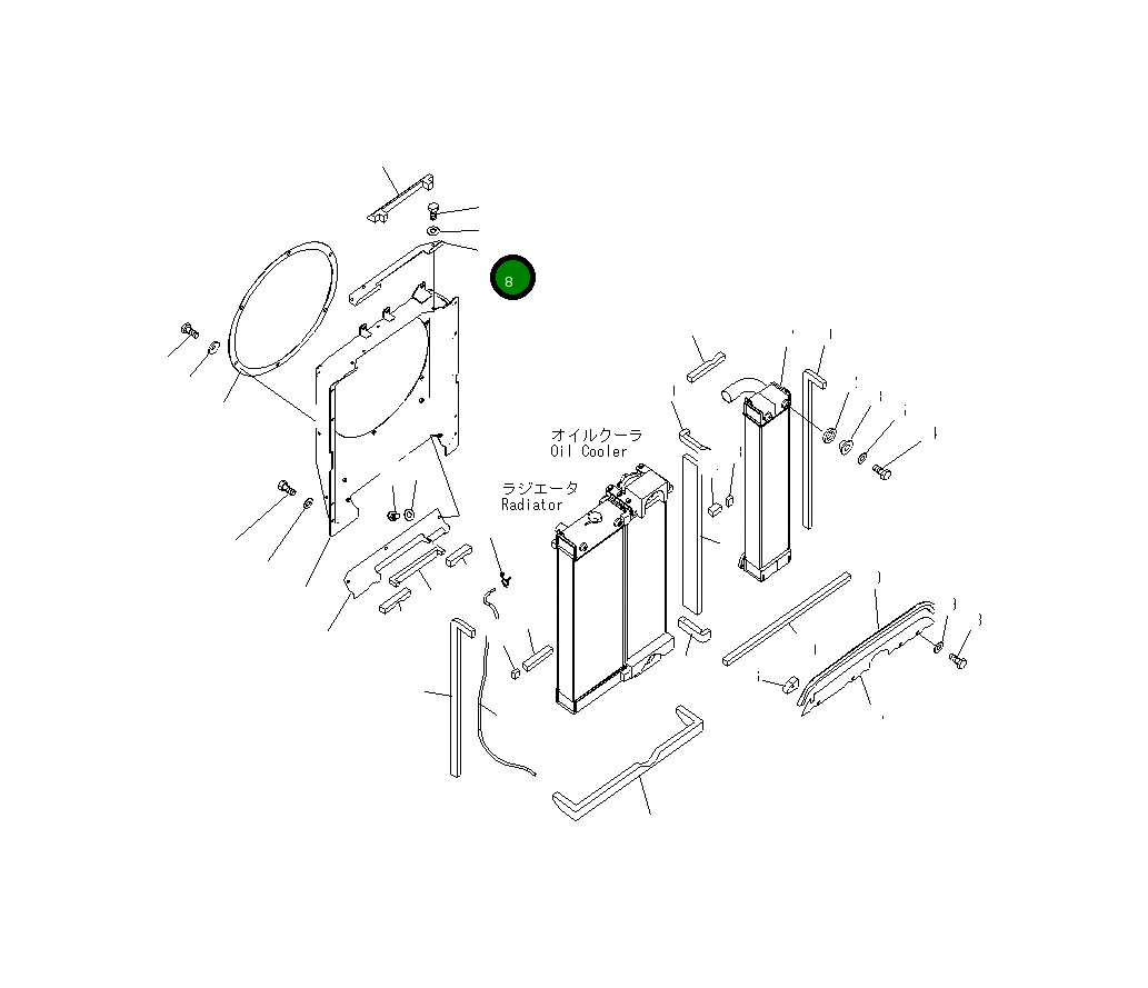Крышка 20Y-03-41281 Komatsu