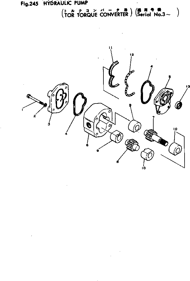 Болт 381-970235-1  Komatsu