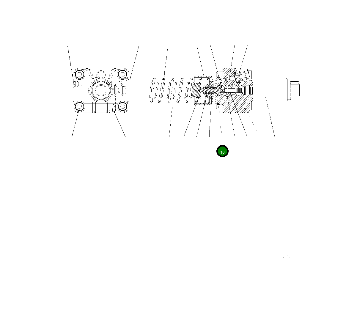 Кольцо уплотнительное (O-Ring) UCR909085560 Komatsu
