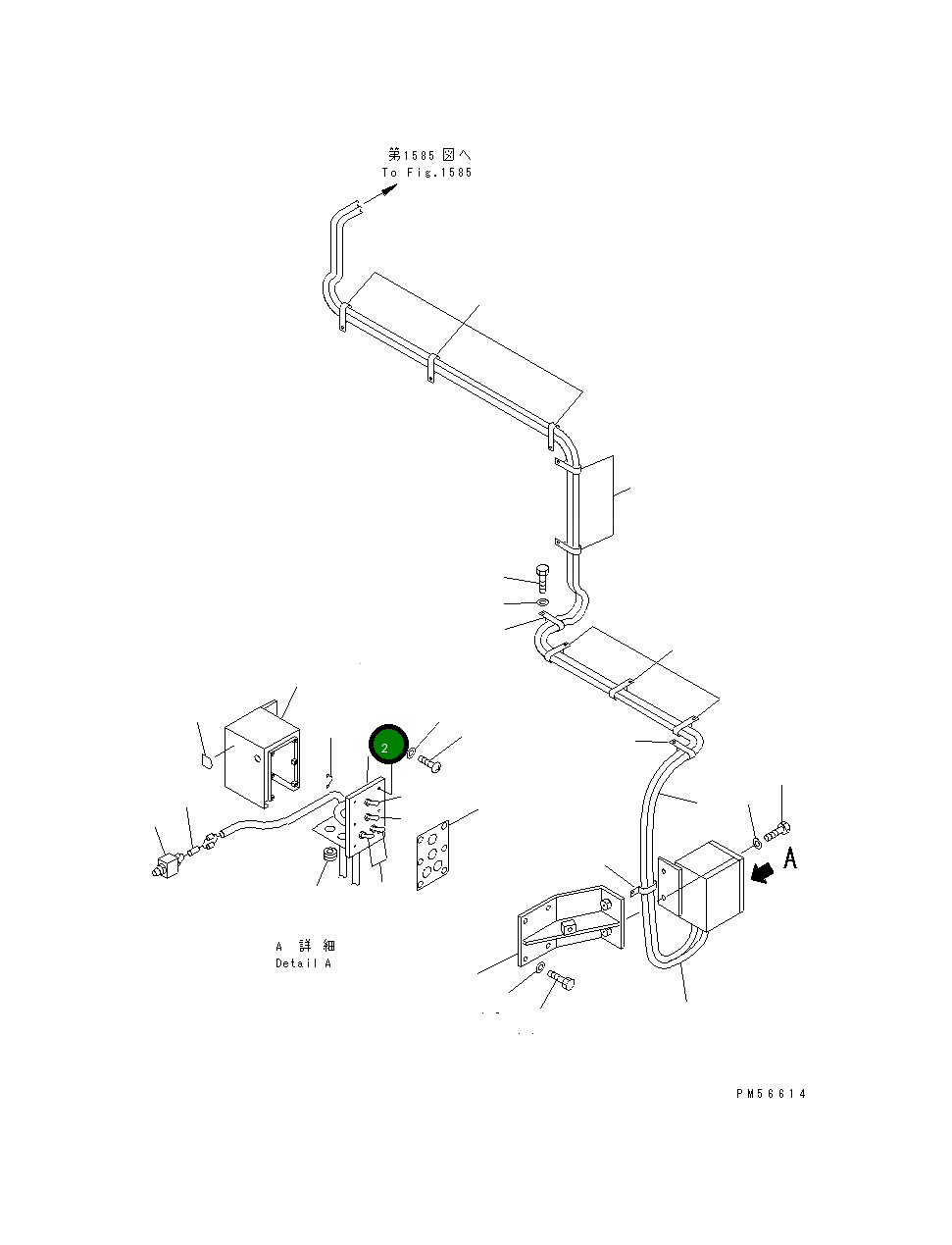 Крышка 262-06-74340 Komatsu
