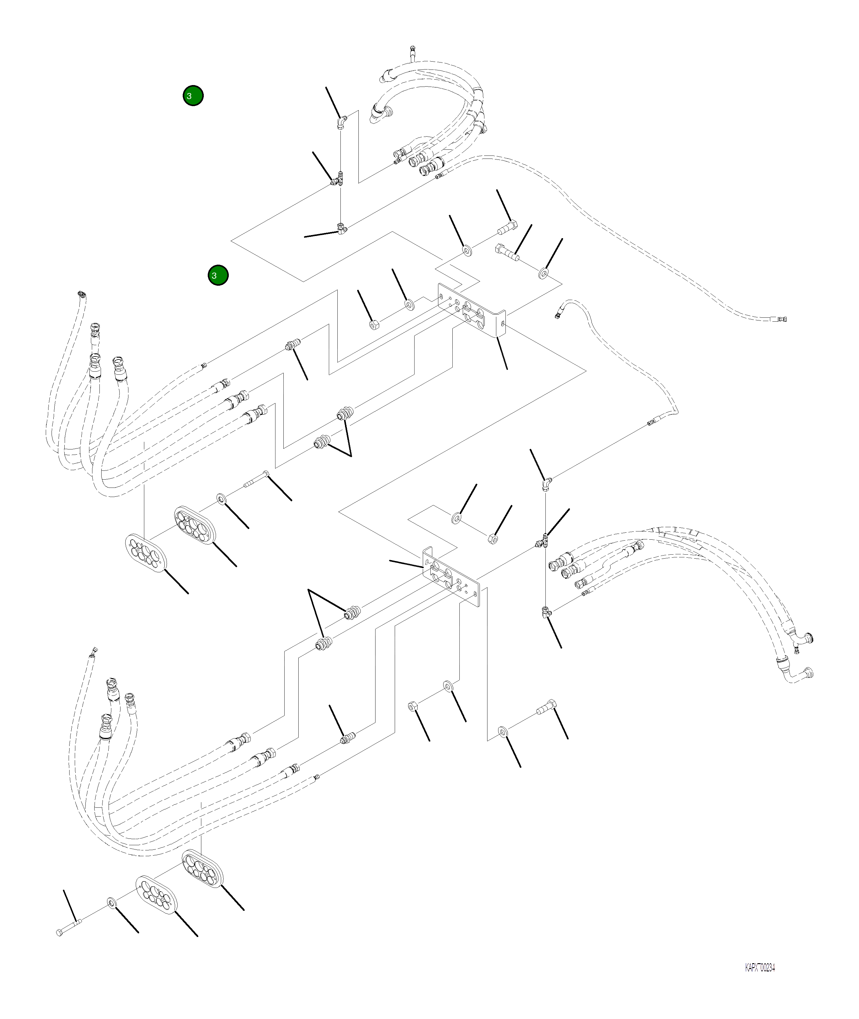 Болт 02010-80838  Komatsu
