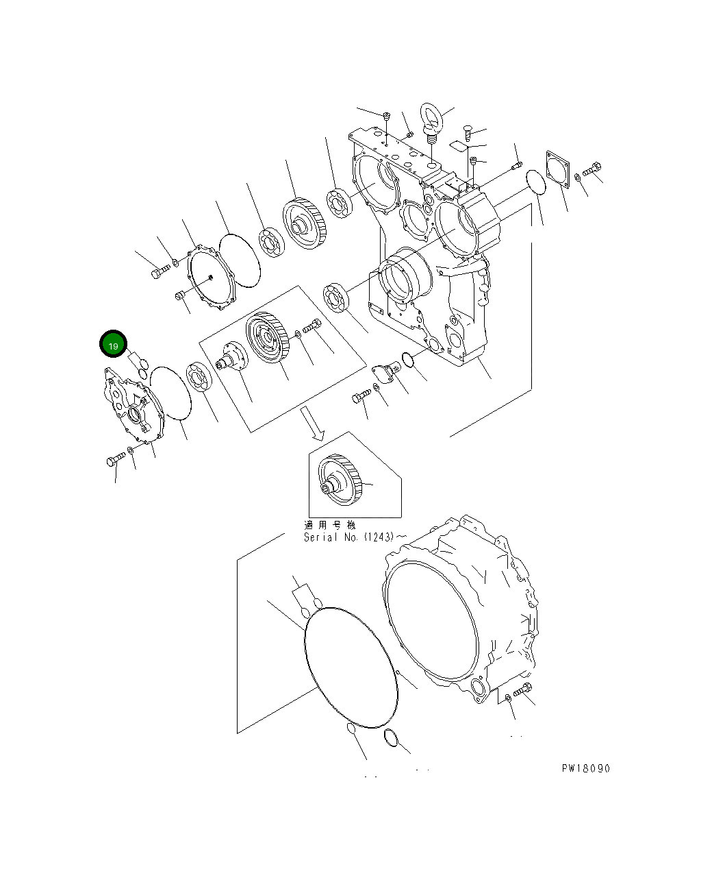 Кольцо уплотнительное (O-Ring) 07000-72055  Komatsu