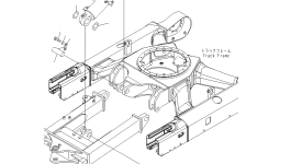 Крышка 22F-910-2221 Komatsu