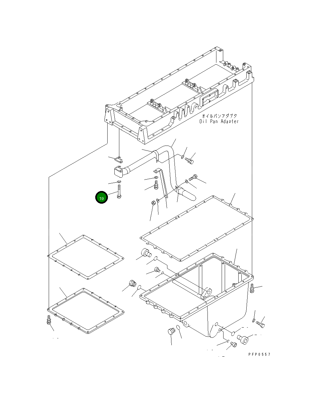 Болт CU3085752  Komatsu
