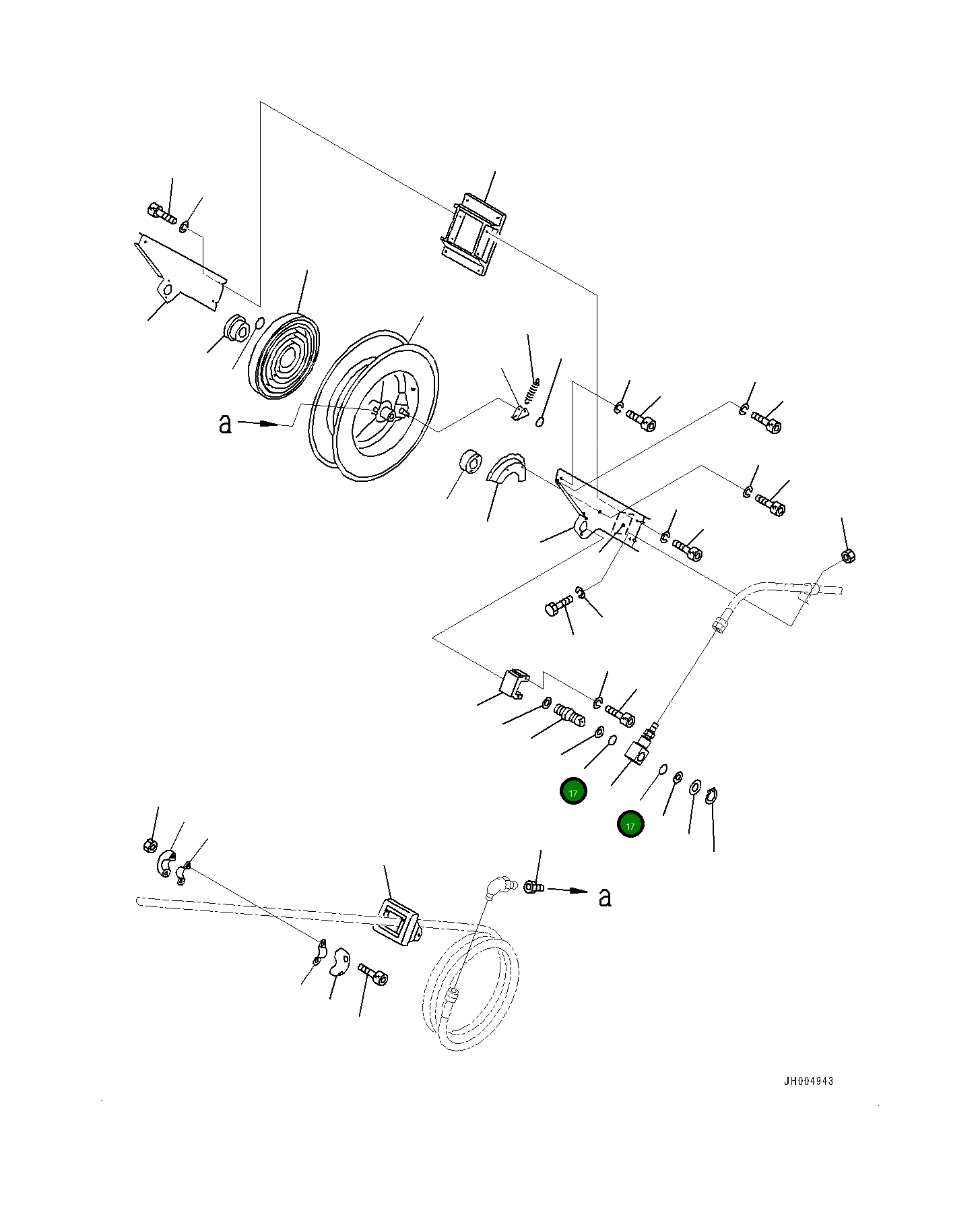 Кольцо уплотнительное (O-Ring) YU640020-0 Komatsu