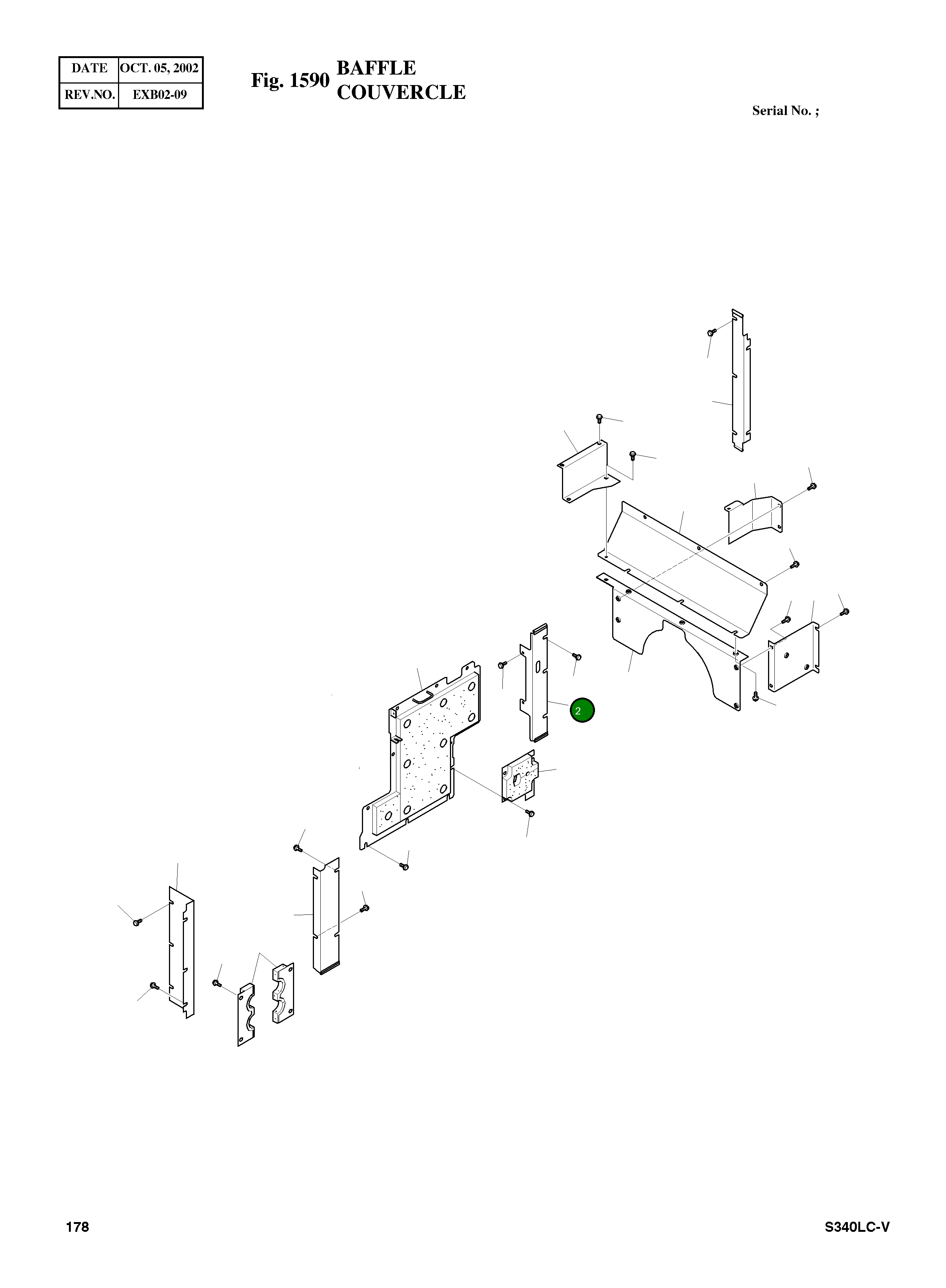 Крышка 621-01770A Komatsu