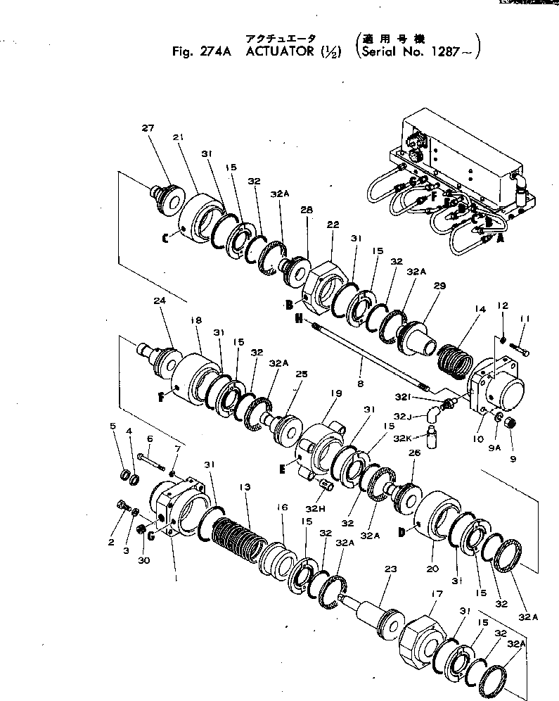 Болт 01010-50665 Komatsu