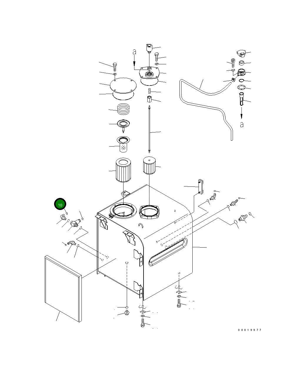 Кольцо уплотнительное (O-Ring) 02896-11005 Komatsu