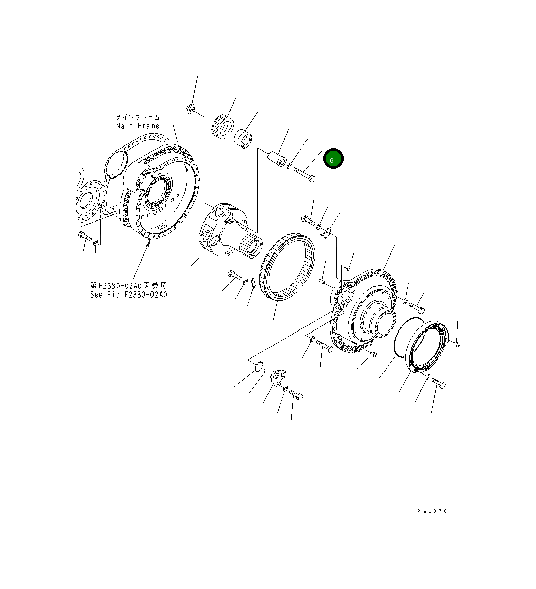 Болт 01011-82090 Komatsu