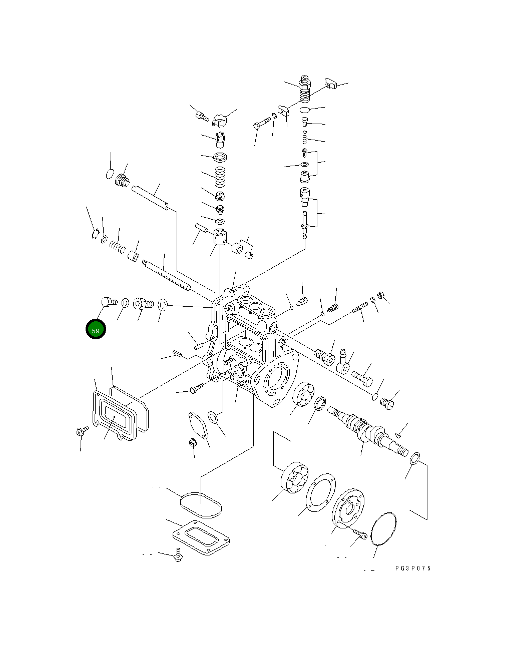 Болт YM122780-51900 Komatsu