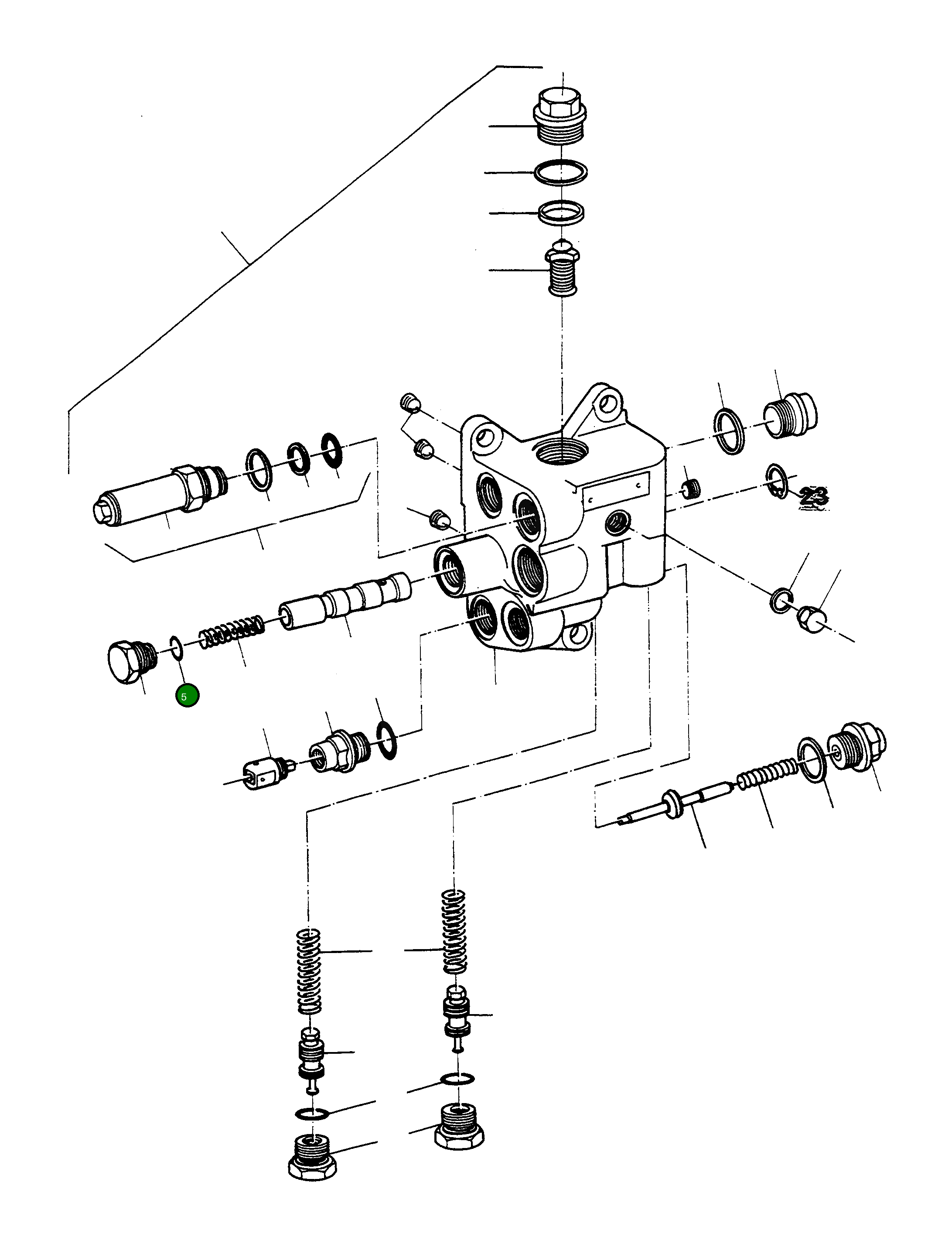 Кольцо уплотнительное (O-Ring) 3004857X1 Komatsu