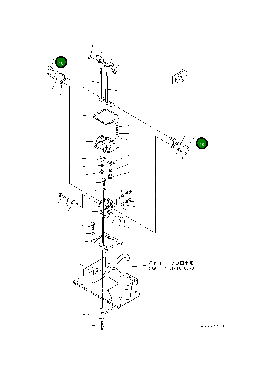 Болт 01010-D1035 Komatsu