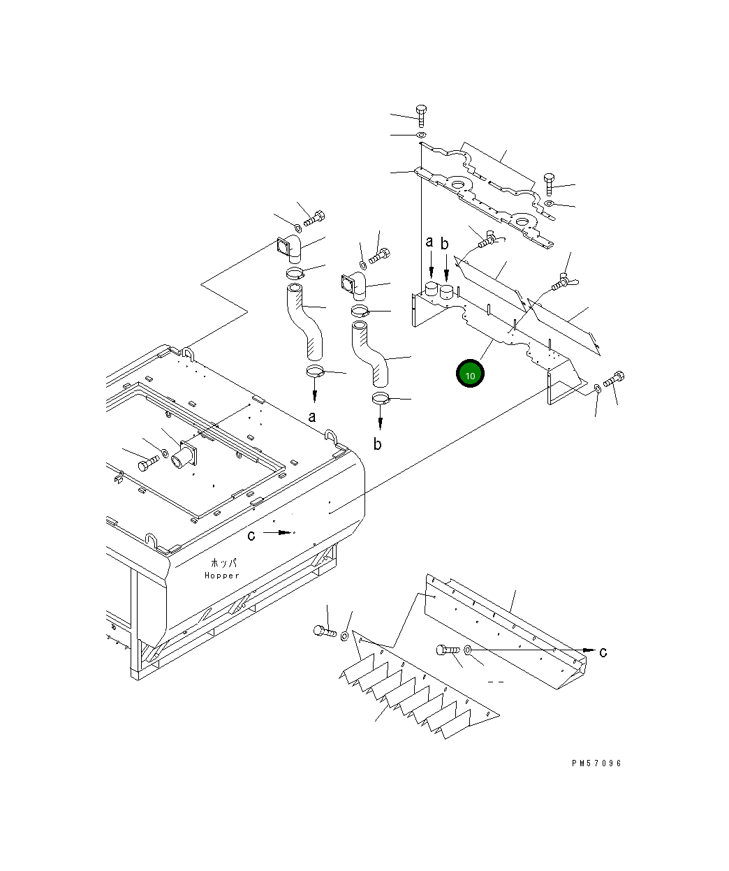 Крышка 277-70-54393 Komatsu