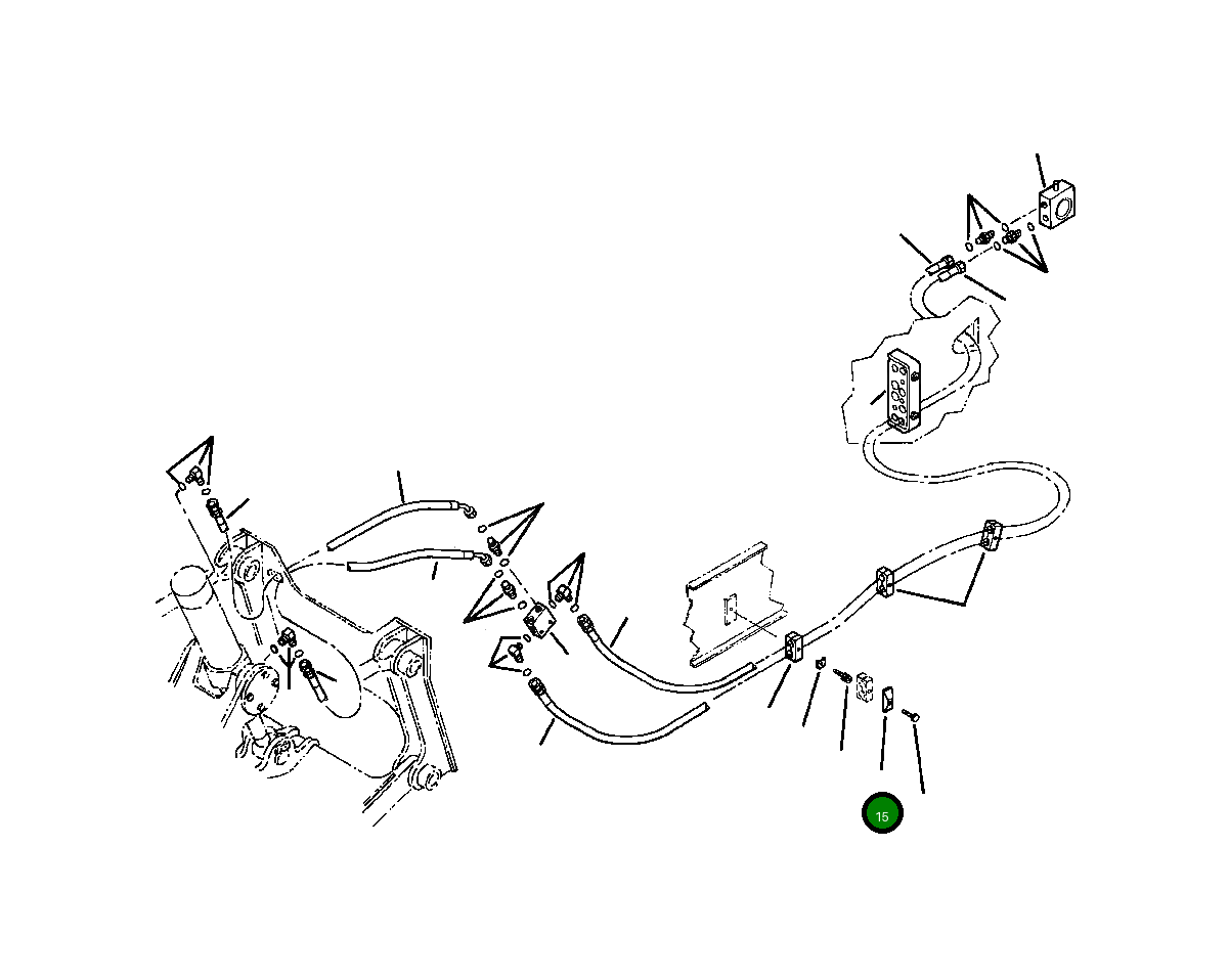 Крышка 1439 117 H1 Komatsu