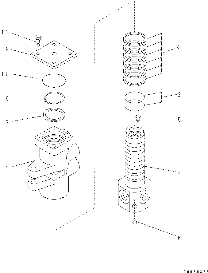 Кольцо уплотнительное (O-Ring) 07000-15060  Komatsu