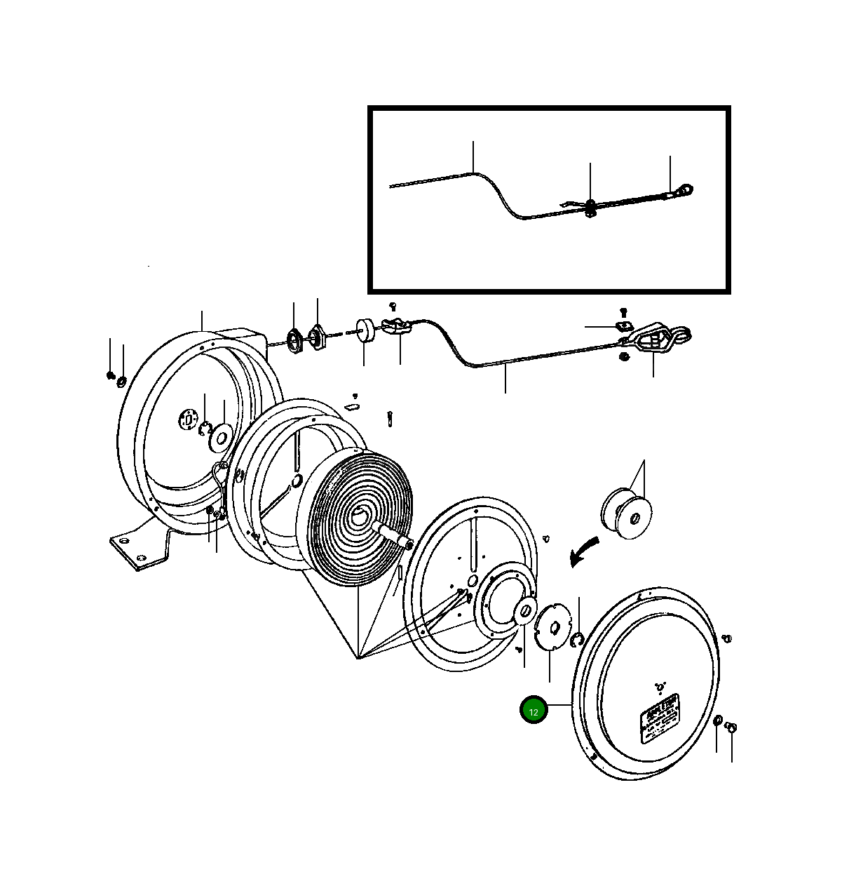 Крышка 148 690 Komatsu