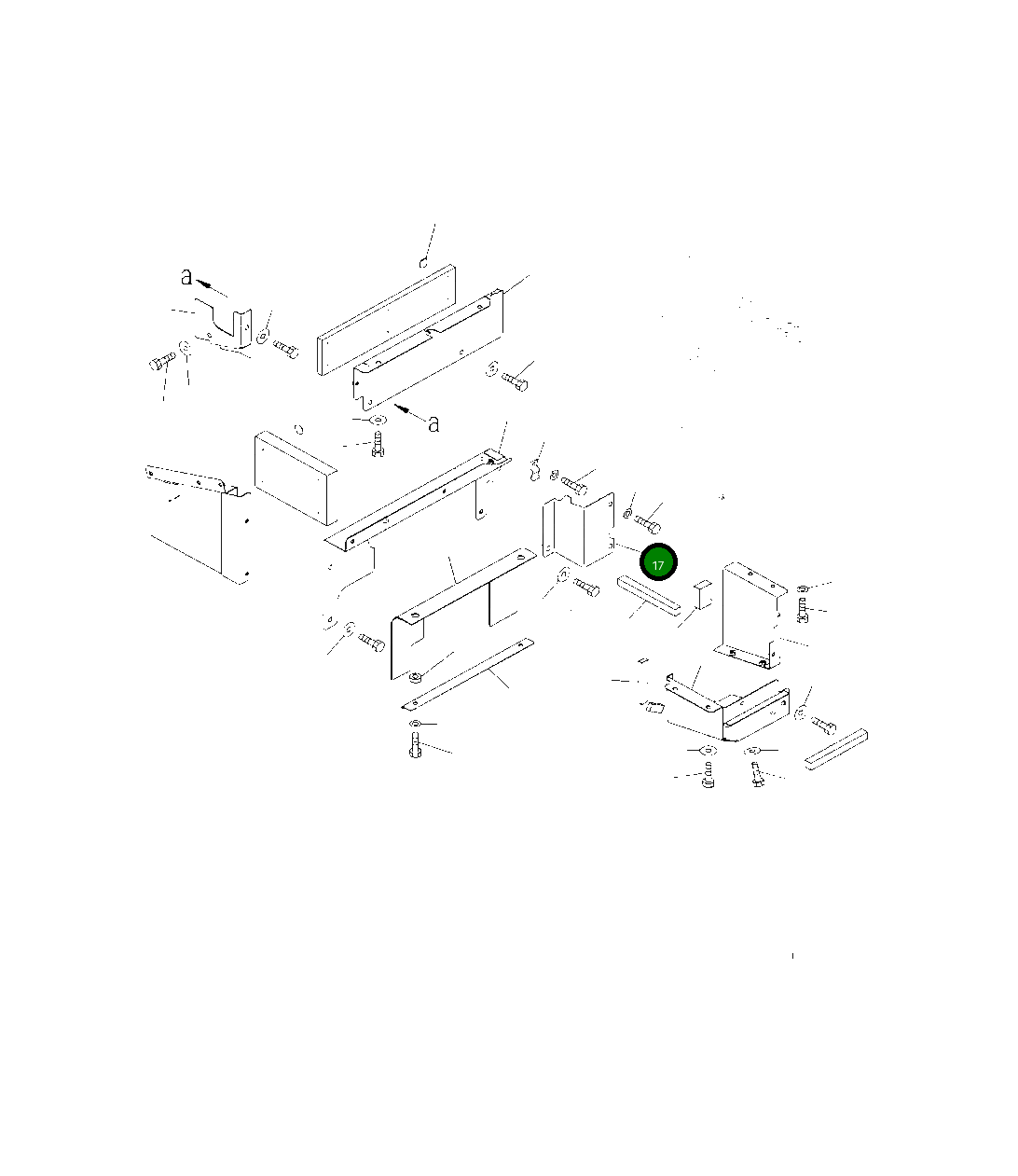 Крышка 208-54-22520  Komatsu