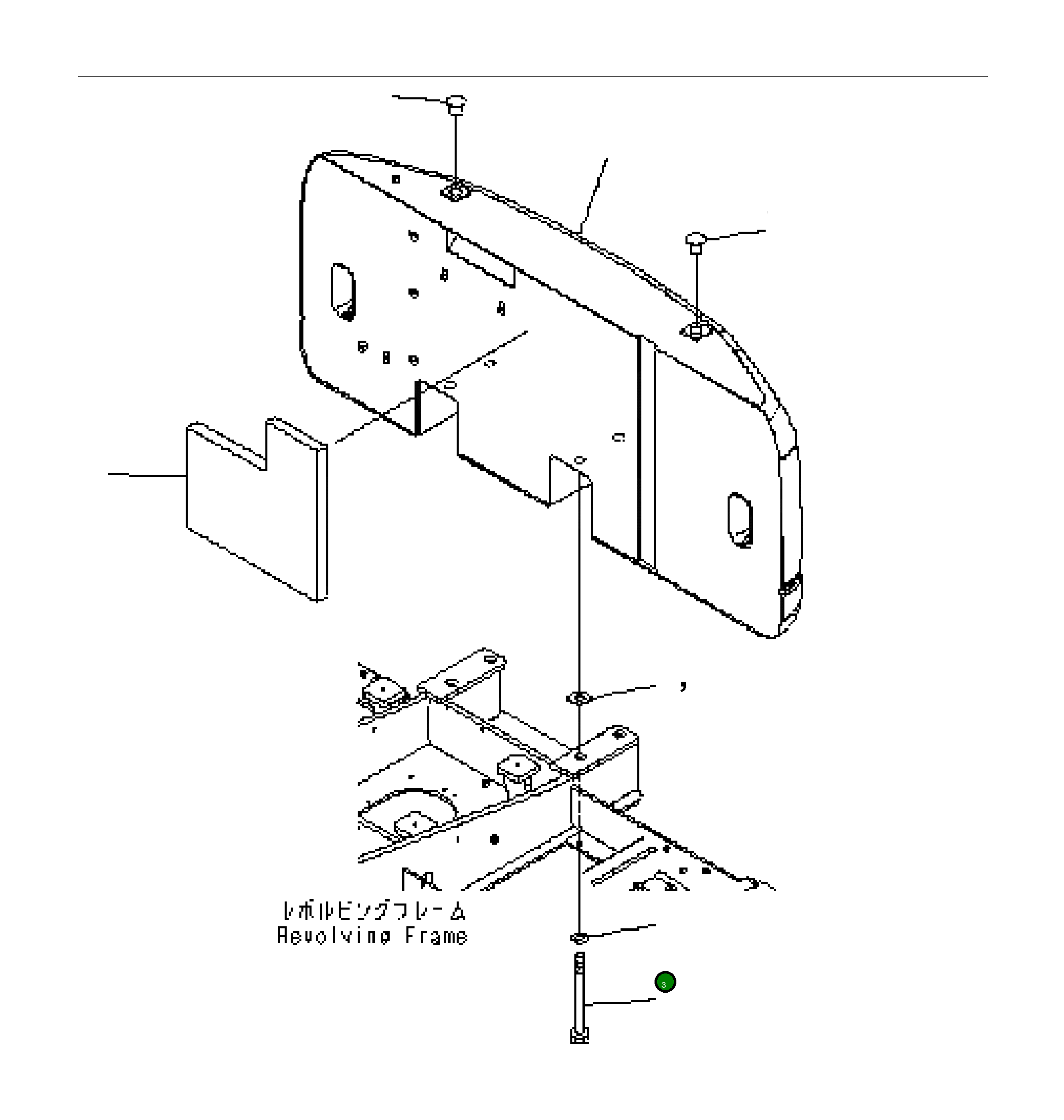 Болт 20K-46-31391 Komatsu