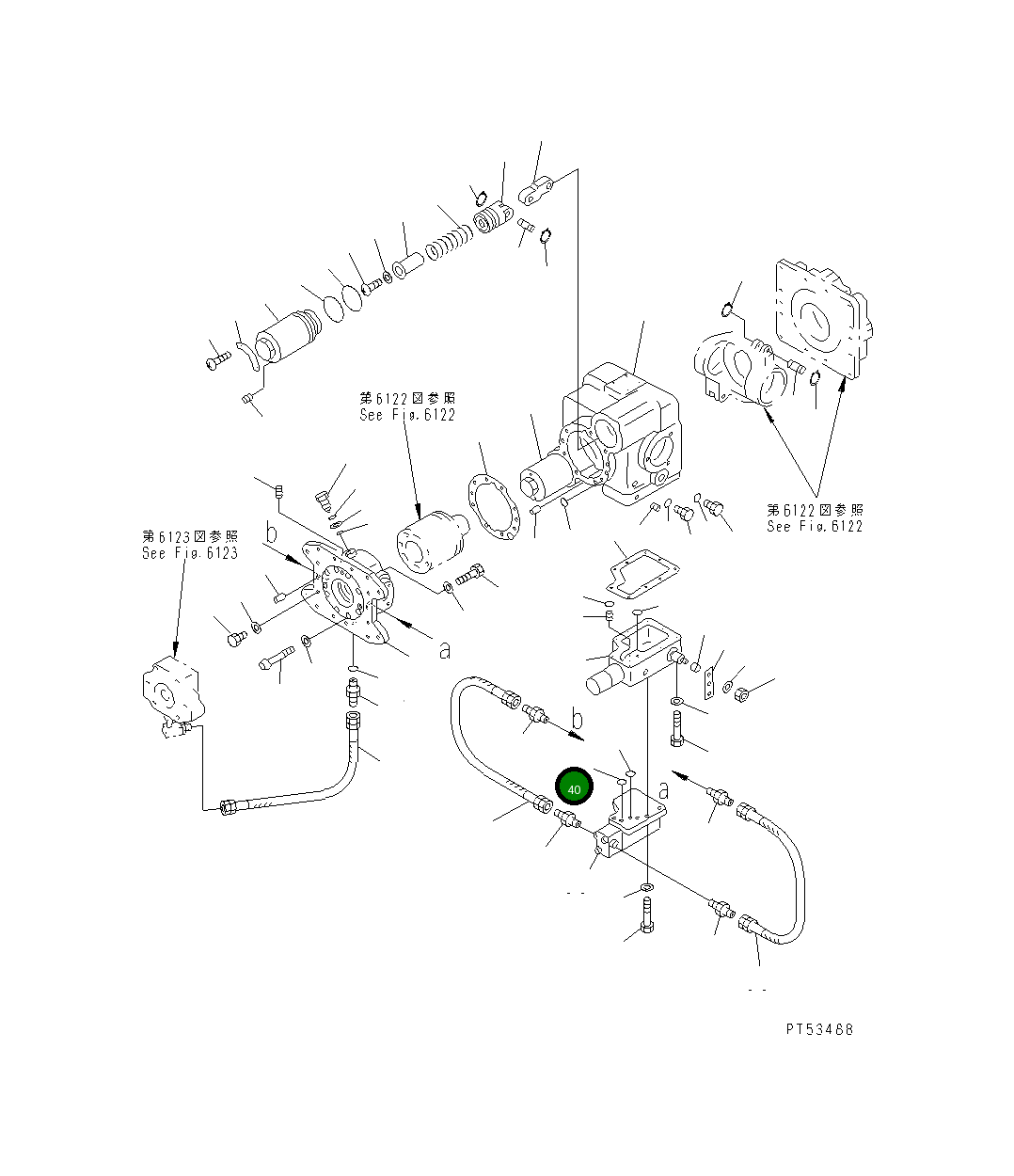 Кольцо уплотнительное (O-Ring) 26C-61-12660 Komatsu