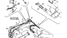 Шланг YM172173-78930 Komatsu