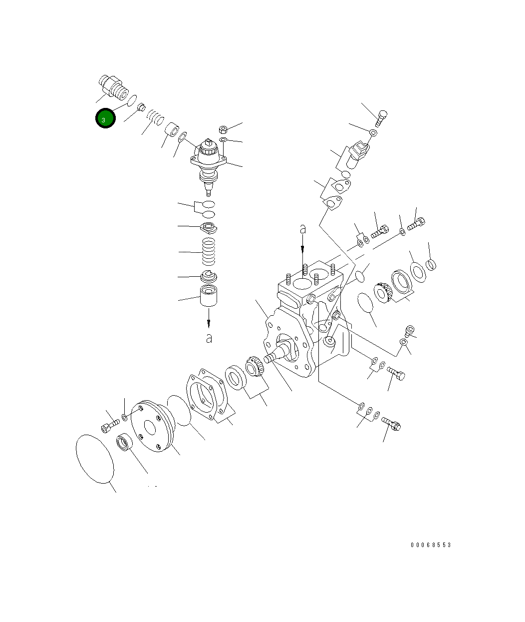 Кольцо уплотнительное (O-Ring) ND094086-0090 Komatsu