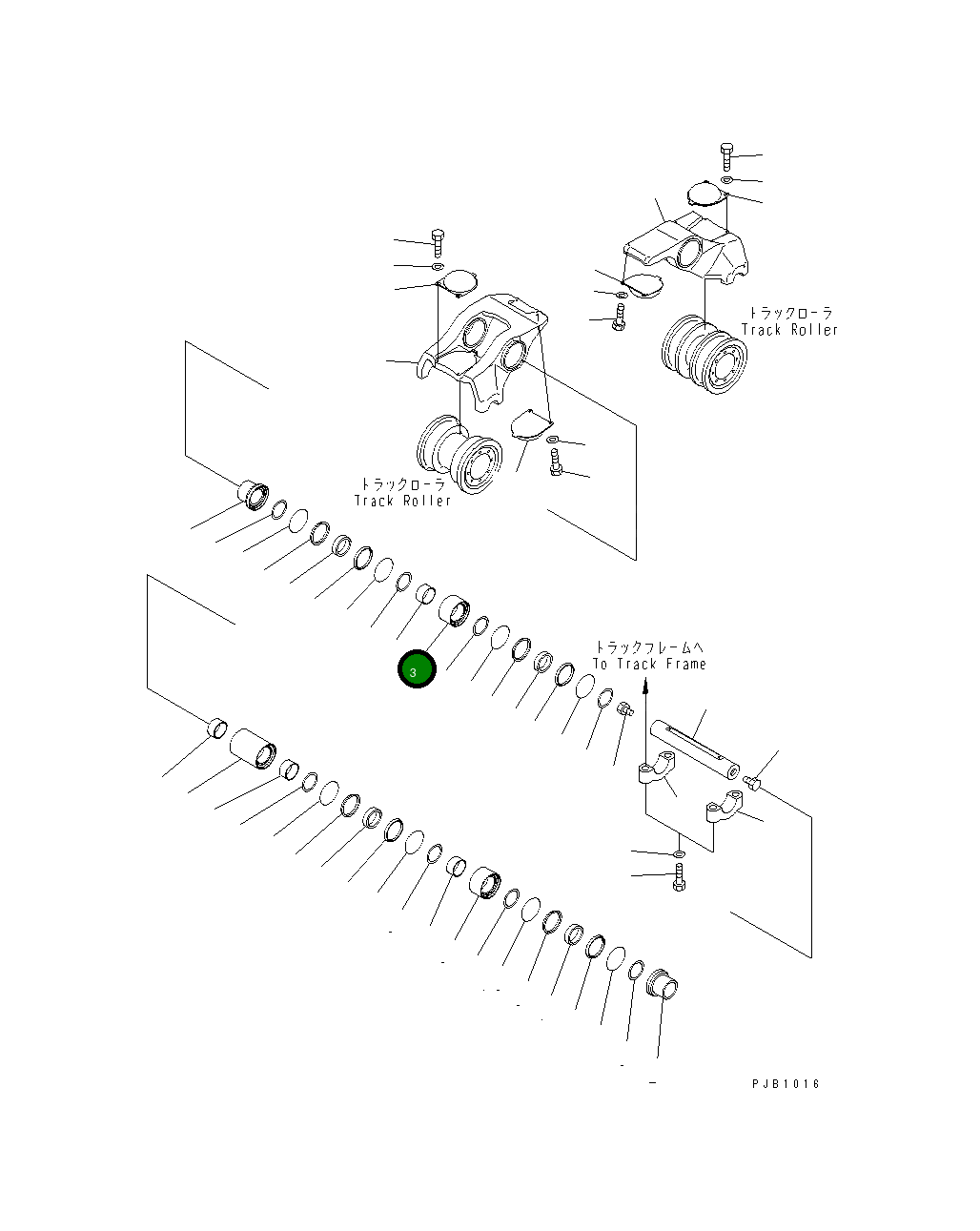 Кольцо 17A-30-16231 Komatsu