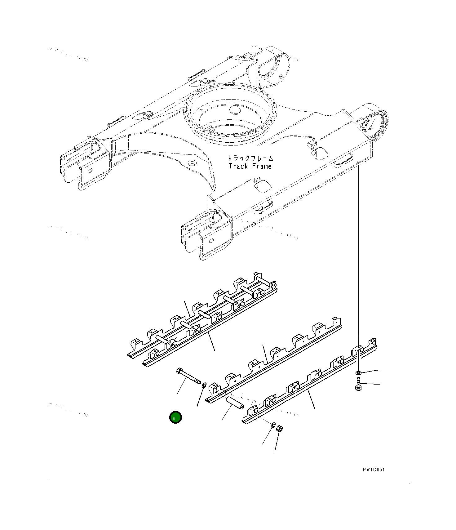 Болт 0920518295 Komatsu