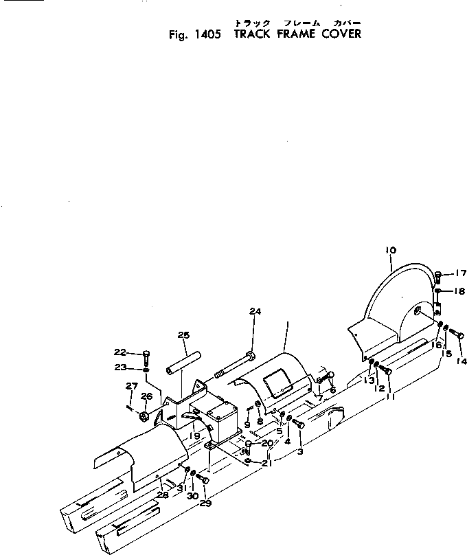 Болт 01010-32250  Komatsu