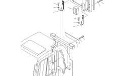Крышка 208-54-67851 Komatsu