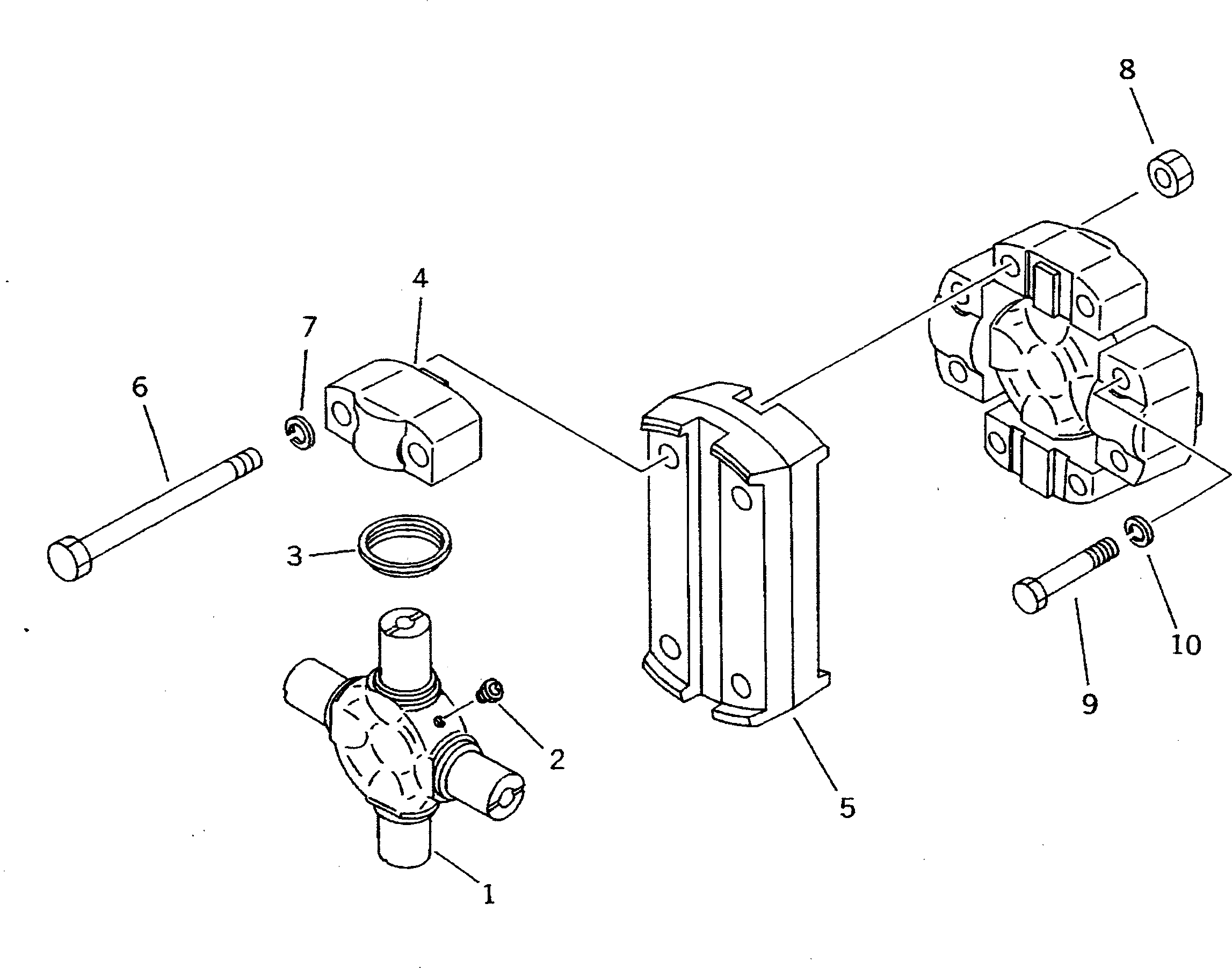 Болт 02031-30614  Komatsu
