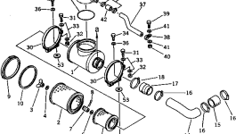 Кольцо уплотнительное (O-Ring) 382-869552-1 Komatsu