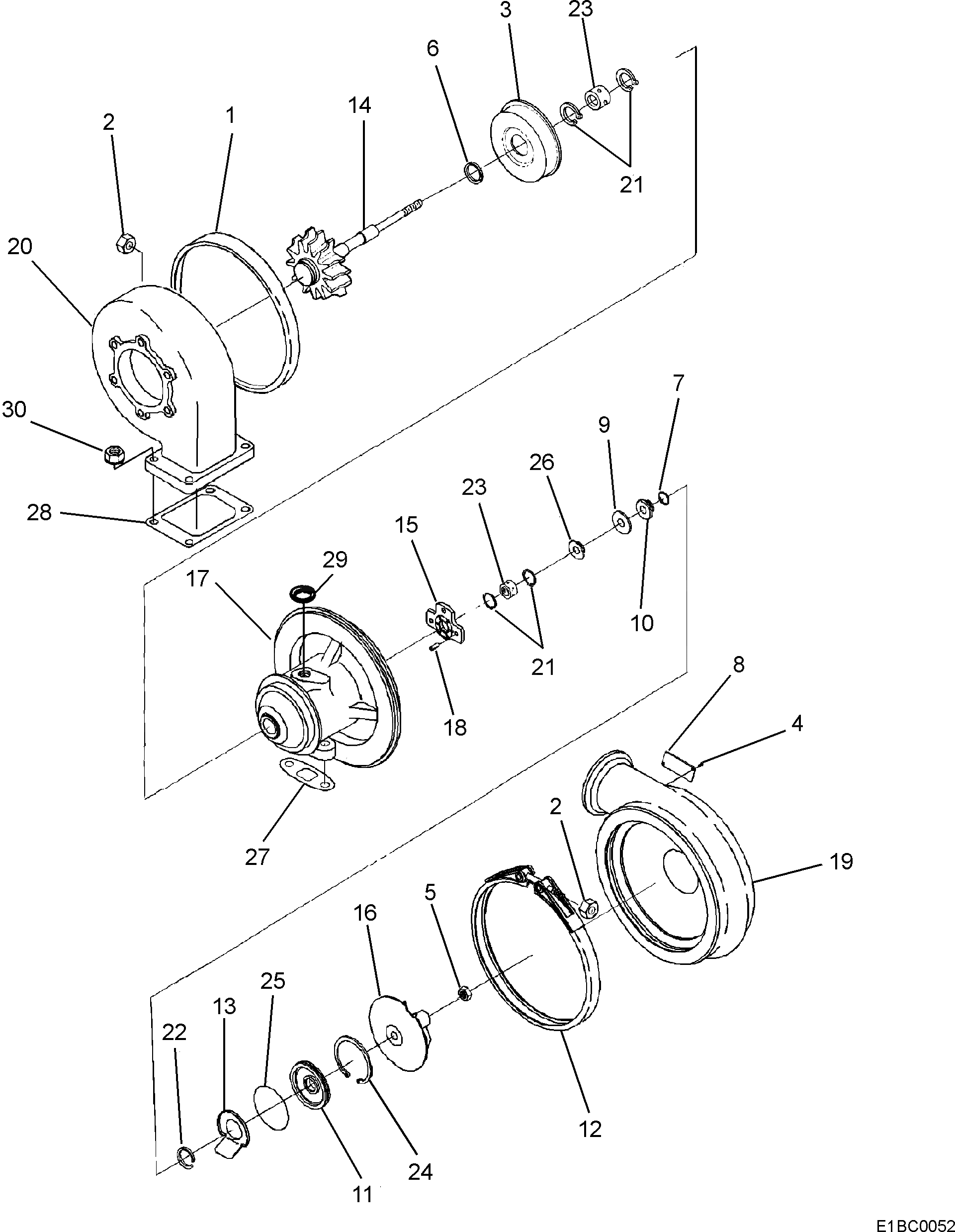 Кольцо 6216-84-8420  Komatsu