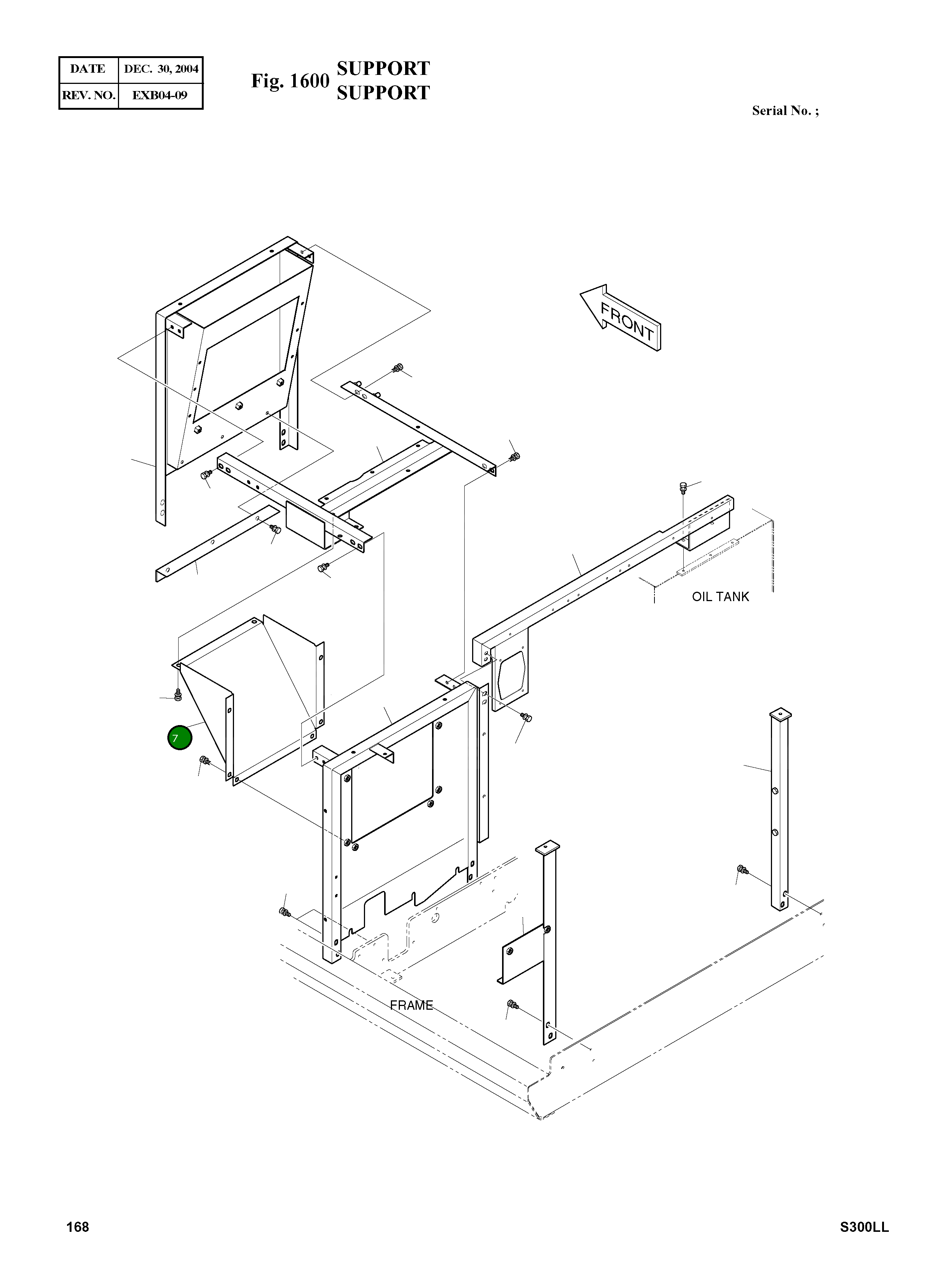 Крышка 621-01539B  Komatsu