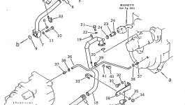 Трубка 426-16-11252 Komatsu