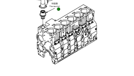 Болт 67362-21-5160 Komatsu