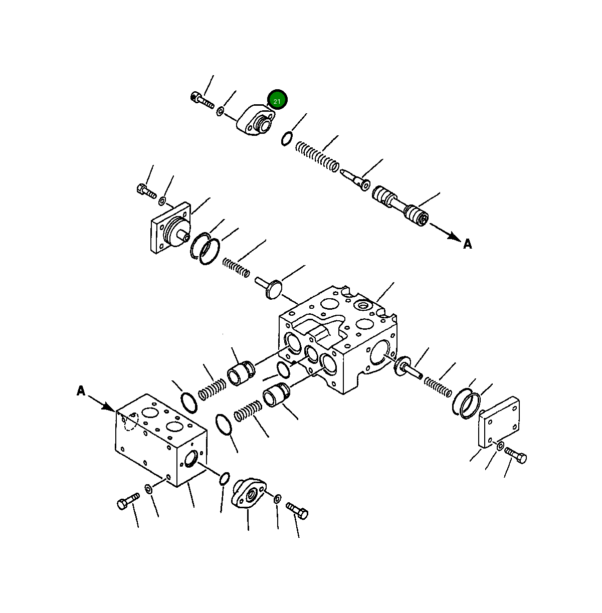 Крышка 421-875-1350  Komatsu