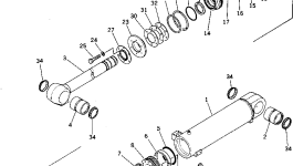 Кольцо уплотнительное (O-Ring) 382-022423-1 Komatsu