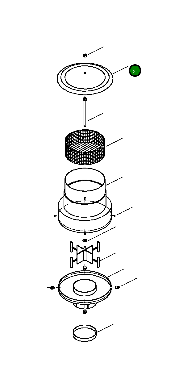 Крышка 421-01-A1810 Komatsu