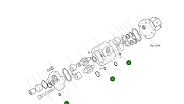 Кольцо уплотнительное (O-Ring) 1301163001 Komatsu