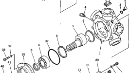 Кольцо уплотнительное (O-Ring) 262-61-16540 Komatsu