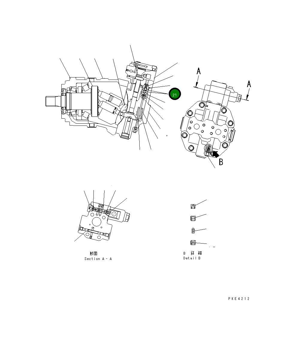 Кольцо уплотнительное (O-Ring) UC1300700009 Komatsu