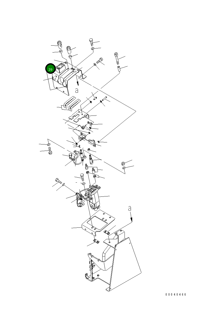 Крышка 423-43-48181  Komatsu