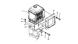 Радиатор 2691-7-17410 Komatsu