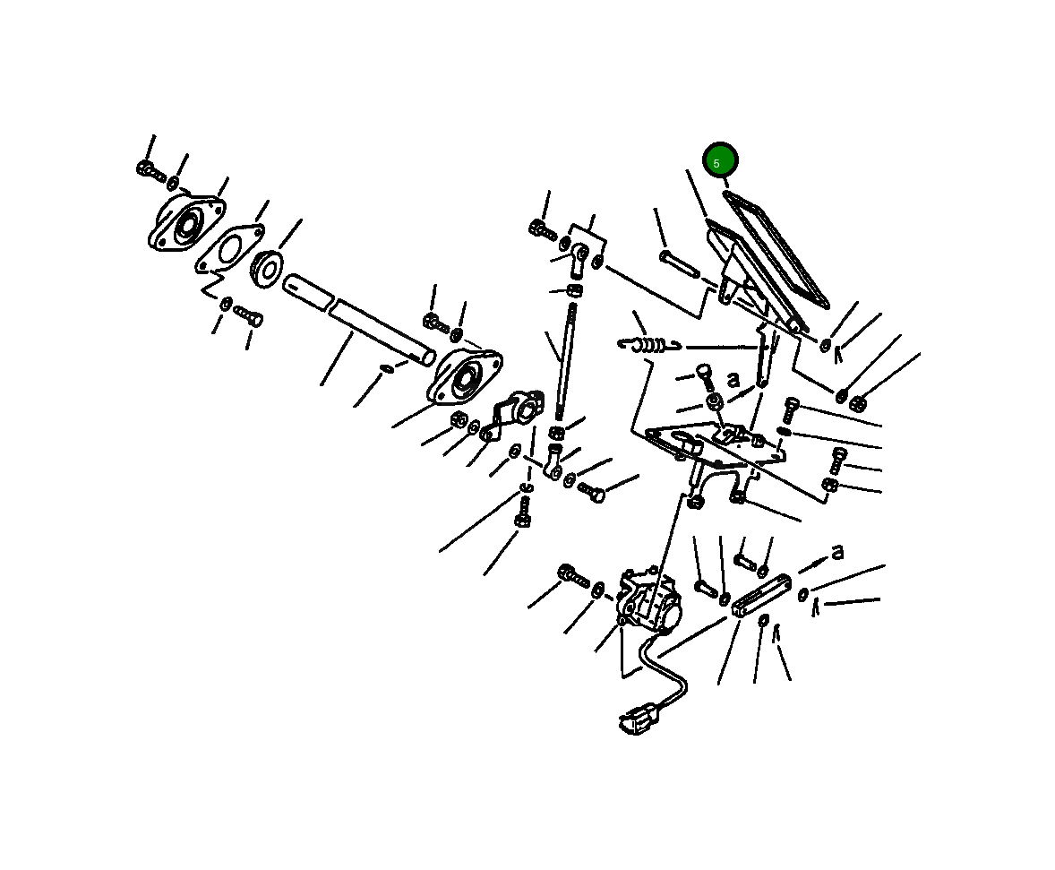 Крышка 7821-06-5110 Komatsu