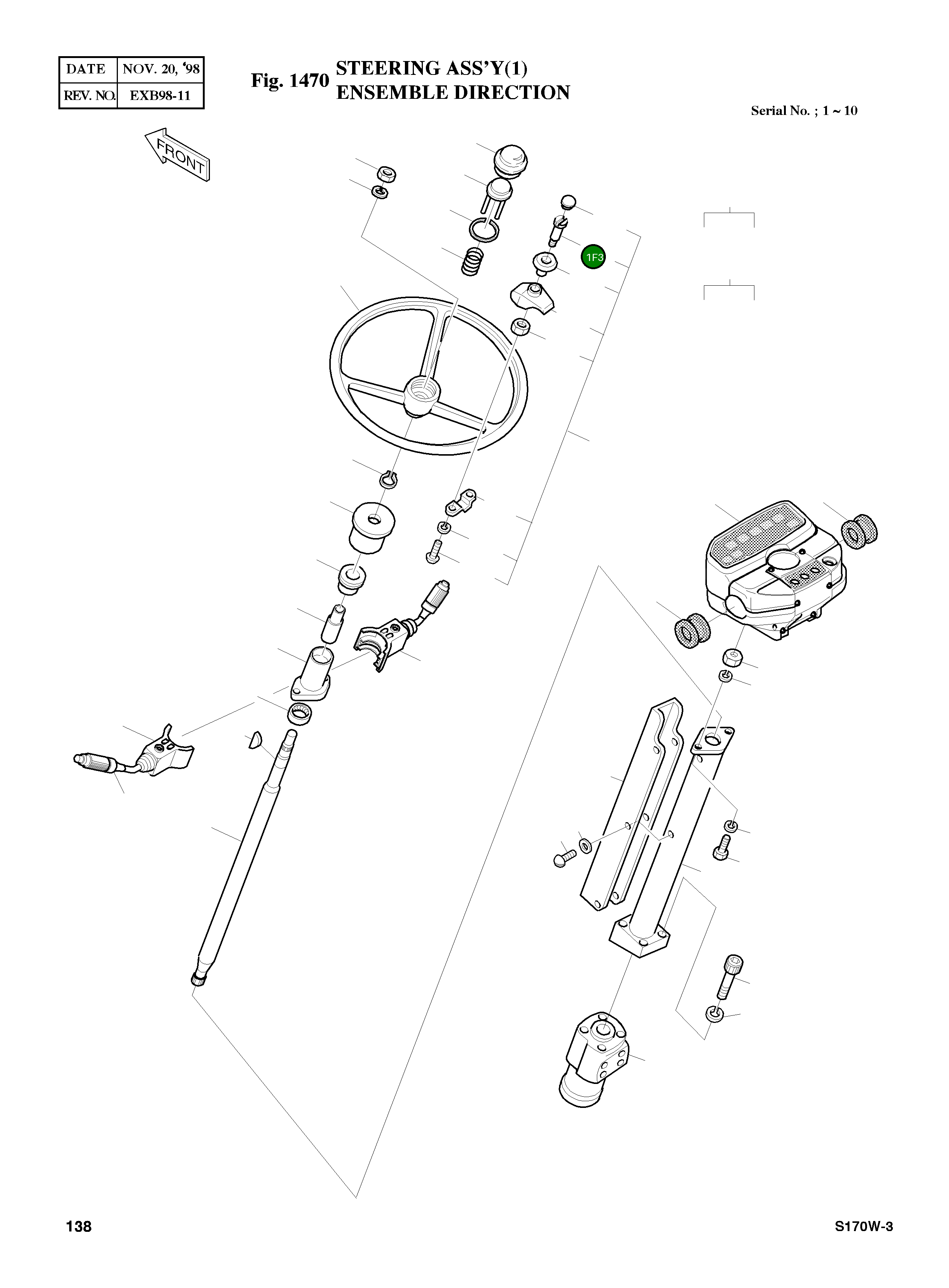 Болт 2120-7019 Komatsu
